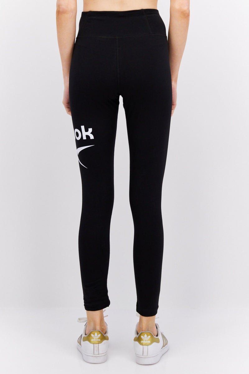 Reebok Women Sportswear Fit Pull-On Training Legging, Black - Image 3